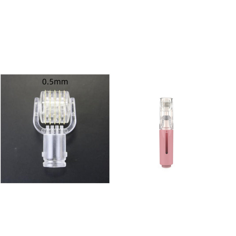 3 In 1 Lip Care Roller Needle Roller Lip Roller, Beard Hair Growth Roller & Serum Applicant